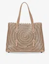 Alaïa Alaia Sable Mina 32 Laser-cut Leather Tote Bag