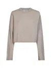 Alaïa Cashmere And Wool Turtleneck Pullover In Brown