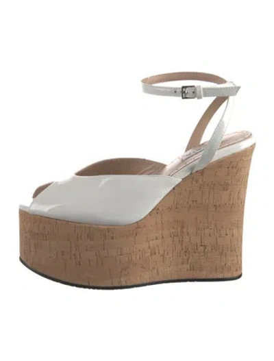 Pre-owned Alaïa Sandals In Neutral