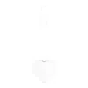 Alaïa Le Coeur Leather Shoulder Bag In White