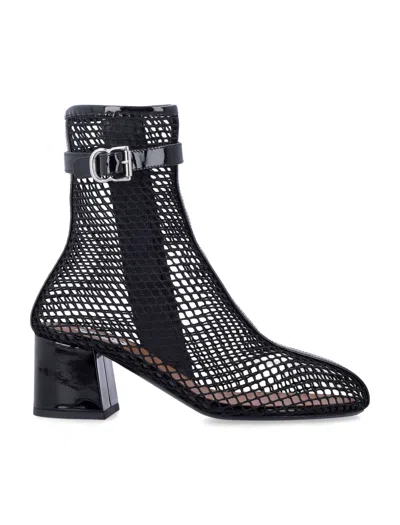 Alaïa Alaia Sculpted Sleek Flat Shoes In Nero
