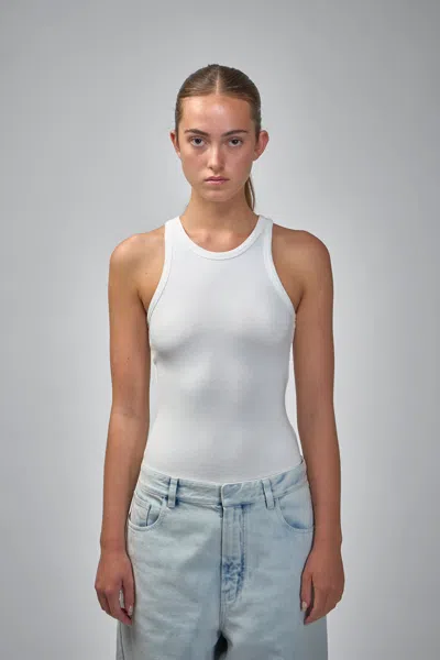 Alaïa Sculpting Rib Jersey Bodysuit