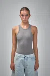 Alaïa Sculpting Rib Jersey Bodysuit