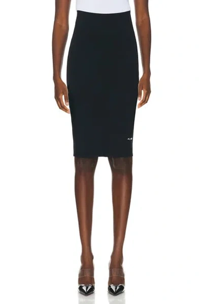 Alaïa Sculpting Skirt In Noir