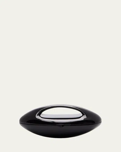 Alaïa Sculptural Resin Clutch Bag In Black