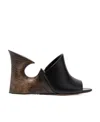 Alaïa Sculpture 105mm Platform Mules In Black