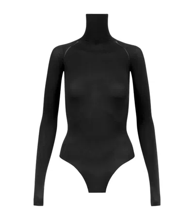 Alaïa Second Skin Bodysuit In Black