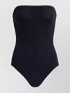 Alaïa Women Body Bustier In Maglia Seconda Pelle In Blue