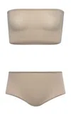 Alaïa Alaia Women Set Second Skin In Neutral