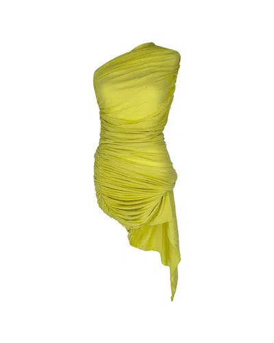 Pre-owned Alaïa Second Skin Ruched Maxi Dress