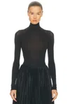 Alaïa Secondskin Bodysuit In Black
