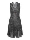 Alaïa Flared Hem Knit Dress