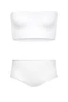 Alaïa Set Second Skin In Blanc