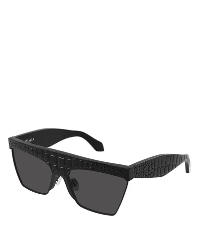 Alaïa Shield Sunglasses, 62mm In Black
