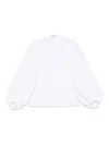 Alaïa Cotton-poplin Blouse In White