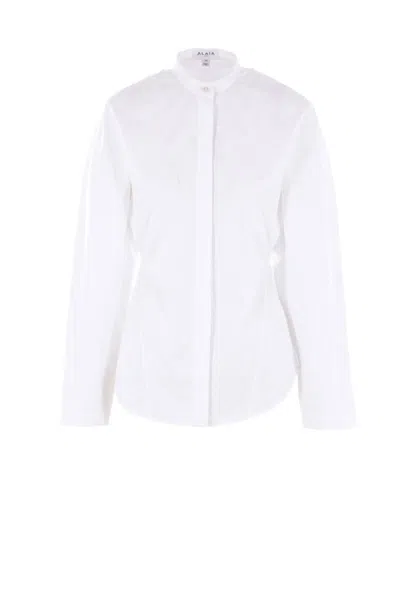Alaïa Shirts In White