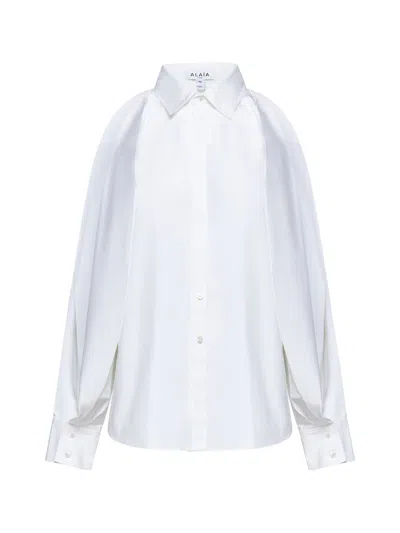 Alaïa Shirts In White