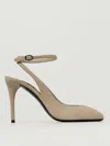Alaïa Suede Pumps In Gray