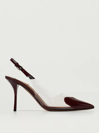 ALAÏA SHOES ALAÏA WOMAN COLOR RED,H23501014