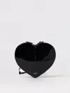 Alaïa Alaia Le Coeur Haircalf Crossbody Bag In Black