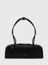 Alaïa Alaia  Small Teckel Black Leather Bag In Black