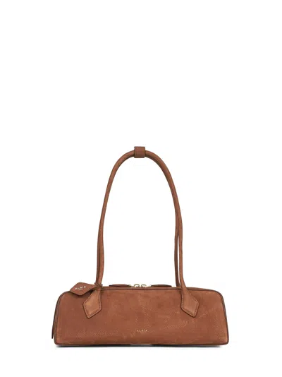 Alaïa Shoulder Bag In Brown