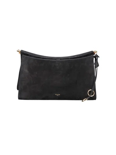 Alaïa Shoulder Bag "le Click Pocket 35" In Black