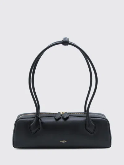 Alaïa Alaia Women Black Nappa Leather Medium Le Teckel Shoulder Bag