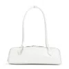 Alaïa The Dachshund Shoulder Bag In White