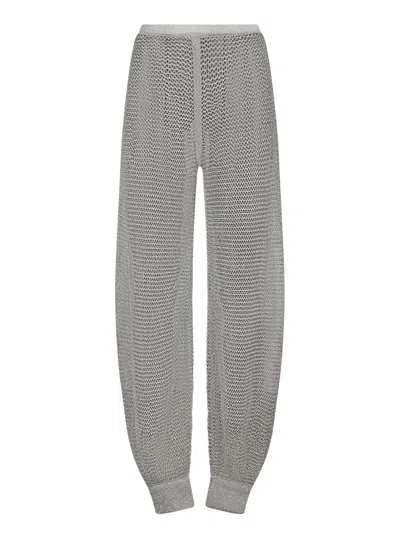 Alaïa Silver Chain Balloon Pants