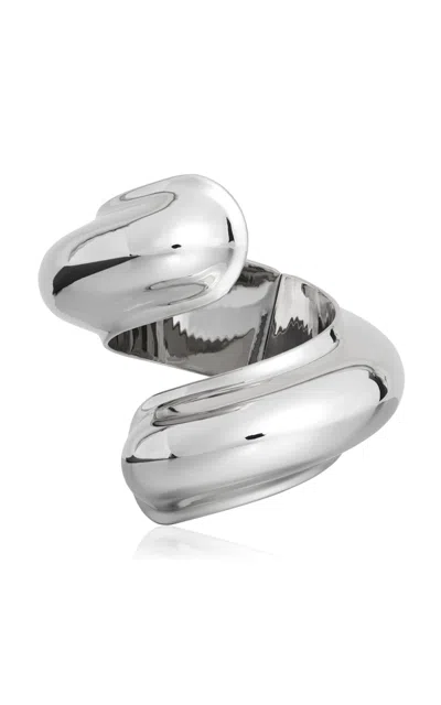 Alaïa Silver-tone Double Bracelet