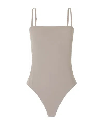 Alaïa Simple Jumpsuit In Gray