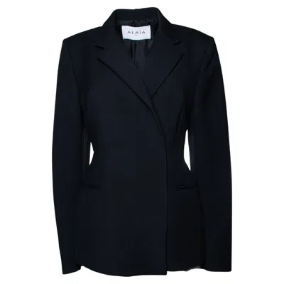 Pre-owned Alaïa Alaia, Single Breasted Blazer In Black