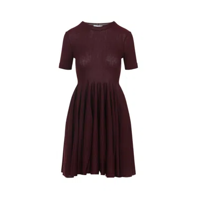 Alaïa Skater Dress Women In Multi
