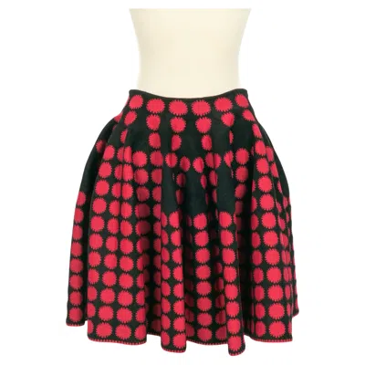 Pre-owned Alaïa Skater Skirt In Black