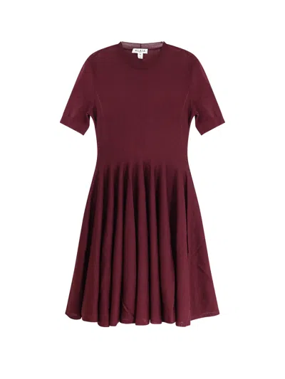 ALAÏA SKATER VIRGIN WOOL DRESS