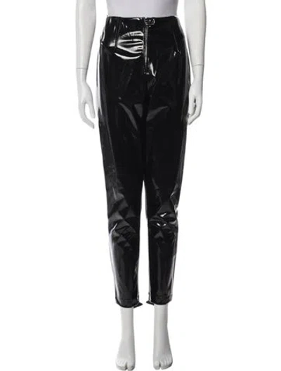 Pre-owned Alaïa Skinny Leg Pants In Black