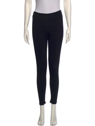 Pre-owned Alaïa Skinny Leg Pants In Black