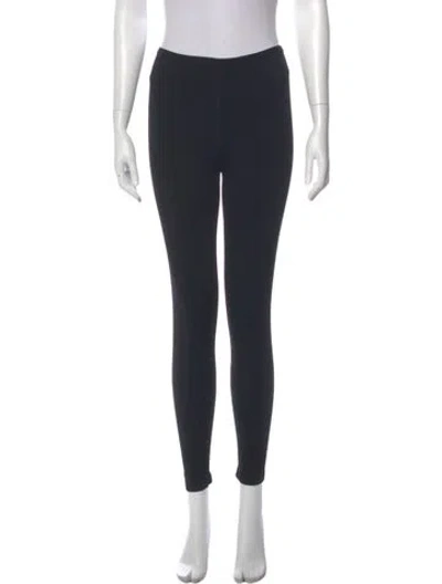 Pre-owned Alaïa Skinny Leg Pants In Black