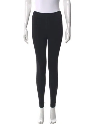 Pre-owned Alaïa Skinny Leg Pants In Black