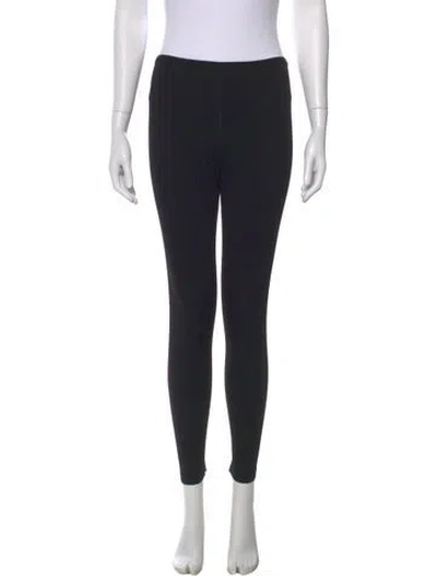 Pre-owned Alaïa Skinny Leg Pants In Black