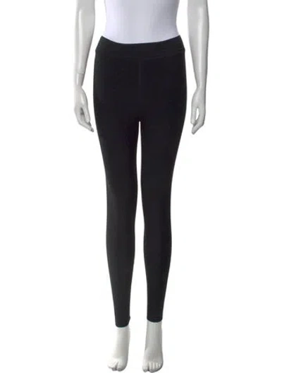 Pre-owned Alaïa Skinny Leg Pants In Black