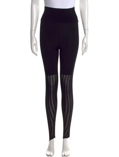 Pre-owned Alaïa Skinny Leg Pants In Black