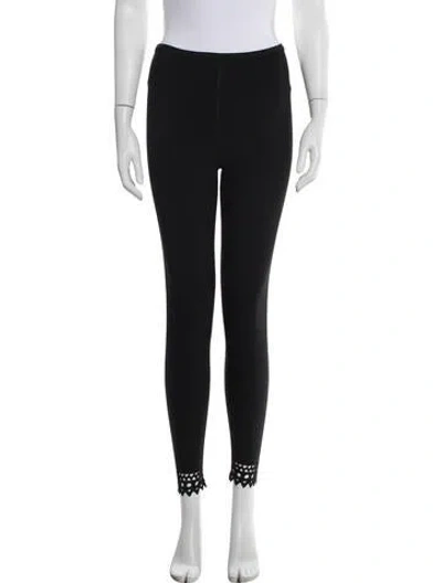 Pre-owned Alaïa Skinny Leg Pants W/ Tags In Black