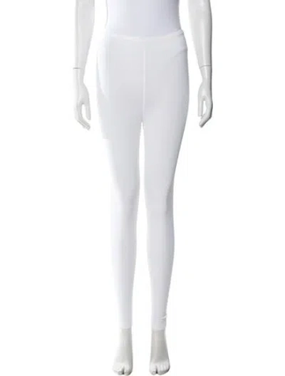 Pre-owned Alaïa Skinny Leg Pants W/ Tags In Neutral