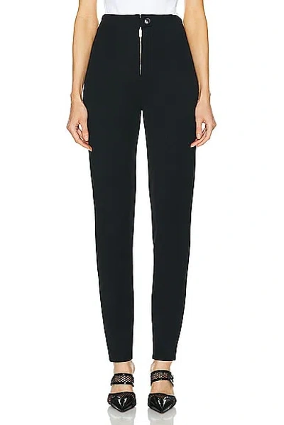 Alaïa Skinny Pant In Noir Alaia