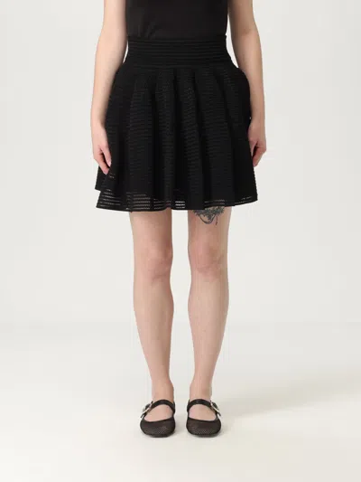 ALAÏA SKIRT ALAÏA WOMAN COLOR BLACK,G69269002