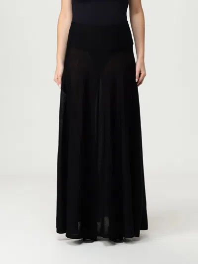 ALAÏA SKIRT ALAÏA WOMAN COLOR BLACK,H26466002