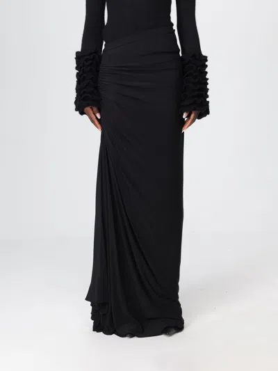 ALAÏA SKIRT ALAÏA WOMAN COLOR BLACK,H14647002