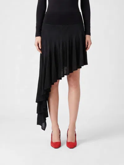 Alaïa Skirt Woman  In Black